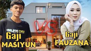 SIAPA PALING TAJIR ?? || GAJI YOUTUBE MASIYUN VS FAUZANA