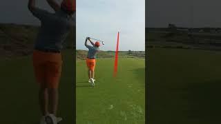 What a Straight Shot by #shottracer #golf