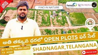 open plots for sale In #hyderabad | open plots in shadnagar | #ssyesagency #realestate #rera #hmda