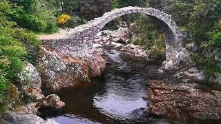 A moment of tranquility in the Scottish Highlands.