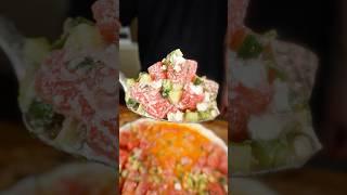 Watermelon salad #salad #watermelon