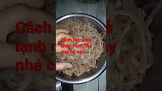 Cách làm chả lạnh miền Tây nhé cả nhà#kimphungvlog