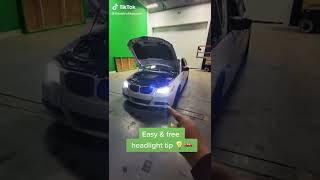 Easy headlight tip for any vehicle   | The Retrofit Source #shorts