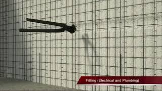 Building material eps wire mesh 3D wall panel making machine,tridi panel machine,