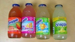 Snapple Fruit Drinks Part I