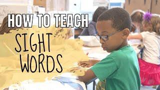 How to Teach Sight Words