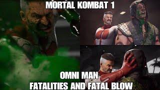 Omni-Man - Mortal Kombat 1 - Fatalities and Fatal Blow 4K