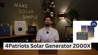 Patriot Power Generator 2000x Review - The TRUTH! Watch Before Your Buy + What You Need To Know