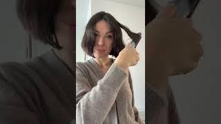 quickest and easiest way to add texture to hair using hair straightener
