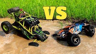 Wltoys 12427 vs Traxxas E Revo | Remote Control Car | RC Car In Water