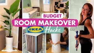 Room Makeover für wenig Geld | Ikea Home Hacks on a budget |  einrichten | mamiblock