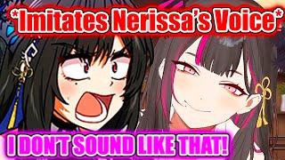 Nerissa Absolutely Loses It When Aradia Perfectly Imitates Her Voice【Hololive EN】