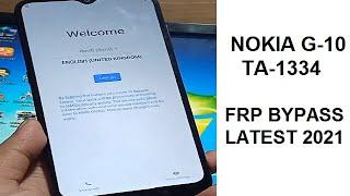 Nokia G10 Ta-1334 Frp Bypass/Google Account Reset Nokia Frp Bypass Lateset 2021