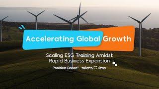 Global growth: Position Green Scales ESG Training with TalentLMS