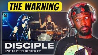 BEST SONG EVER! The Warning - Disciple Live | Reaction