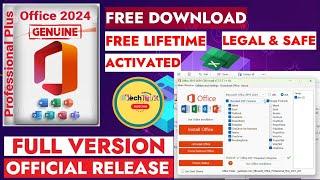 How to Download Microsoft Office 2024 for Free | MS Word, Excel, PowerPoint on Windows| #office365