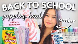 SCHOOL SUPPLIES HAUL  target, amazon, cute stationery!