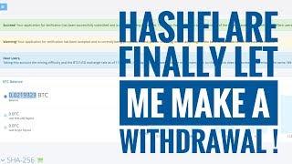 Hashflare finally let me make a withdrawal! new KYC process