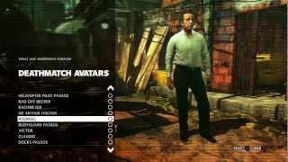 Max Payne 3 ALL CHARACTERS UNLOCKED AND MORE