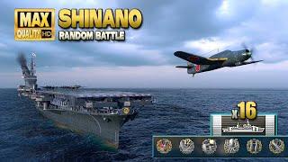 Aircraft carrier Shinano: Exciting "last hope" game - World of Warships