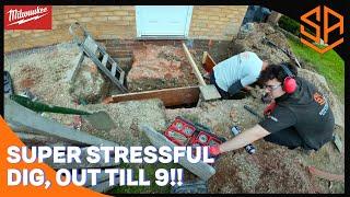 HOW CAN A PORCH CAUSE US SO MUCH STRESS....MORE DRAIN MISERY..OUR PORCH PART 2