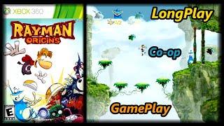 Rayman Origins - Longplay 4 Player Co-op Gameplay (No Commentary)