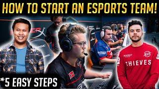 How to Start an Esports Team