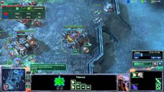 StarCraft 2 - SC314 - Crota (T) vs SCV (P) on Xel'Naga Caverns Part 1
