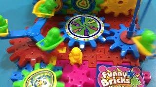 81 Piece Funny Brick Gear Building Educational Toy Brickset- Full Video