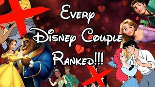 I Ranked The Walt Disney Animation Studios Couples!