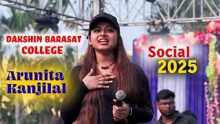 Hamari Adhuri Kahani  Live DCH _ College Social | Arunita Kanjilal | Jhankar Studio