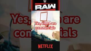 YES, RAW on Netflix does have "commercials" - A PSA #shorts