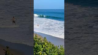 What it looks like at The Beach #surf #santacruzcalifornia