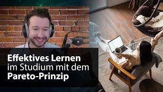 Effizientes Lernen mit Pareto-Prinzip bzw. 80/20-Regel: Tipps von Dr. Tim Reichel (Studienscheiss)