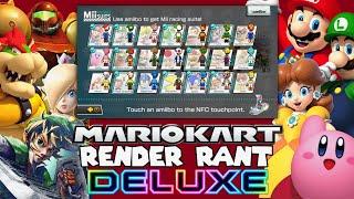 The Mario Kart Amiibo Render Rant DELUXE | RadLad