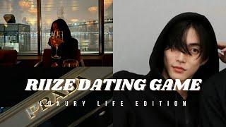 RIIZE DATING GAME | LUXURY LIFE EDITION