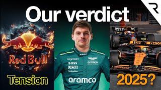 Our verdict on Red Bull dysfunction, Verstappen to Aston and early F1 2025 predictions