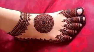 New and Stylish Payal Foot Mehendi Design /Bridal Foot Mehendi Design 2023