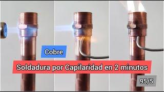 Soldadura por Capilaridad en Cobre