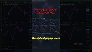 HOW TO BACKTEST FOR FREE #backtesting #backtestingtrader  #liquidity #forex #ictforex #trading #ict