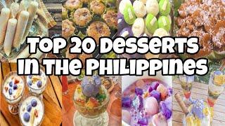 MY TOP 20 FILIPINO DESSERTS IN THE PHILIPPINES| FAVOURITE FILIPINO DESSERTS CRAVINGS