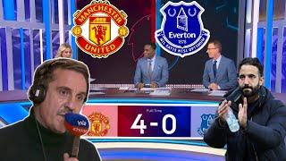 "Man Utd vs Everton 4-0: Gary Neville's Reaction | Amorim's Real Test Begins with Arsenal Showdown!"