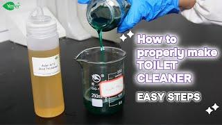 Thickening Acidic Toilet Cleaners: Why Common Thickeners Fail & How Aslan O/12 Solves It!