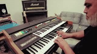 Jamming classic Deep Purple Tune "Child In Time" on a Vintage Vermona Formation2 Organ