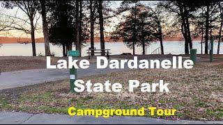 Lake Dardanelle State Park AR Campground Tour