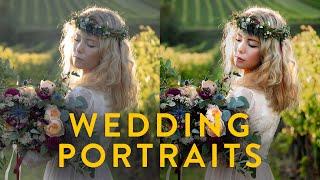 Editing Wedding Portraits In Lightroom Tutorial (FREE RAW FILES)