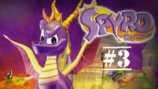 Spyro the Dragon 120% Walkthrough Part 3 (Magic Crafters World)