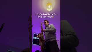 Work in progress! I love this solo #ifyouretooshy #saxophone #the1975 #saxsolo #mattyhealy #saxcover