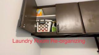 Laundry Room Re-organizing | Channel - Creative Ideas and John