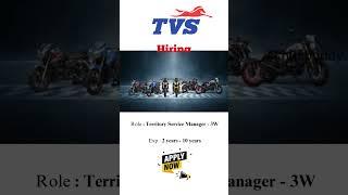 TVS Hiring #Hosur #bitebuddy